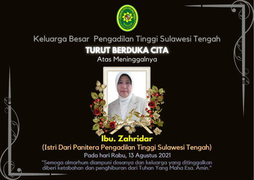 Berita Duka Ibu Panitera
