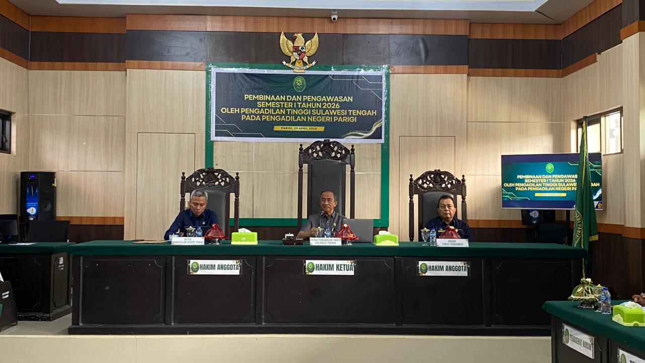 Pembinaan, Pengawasan, dan Asesmen AMPUH Pada Pengadilan Negeri Donggala (2)...