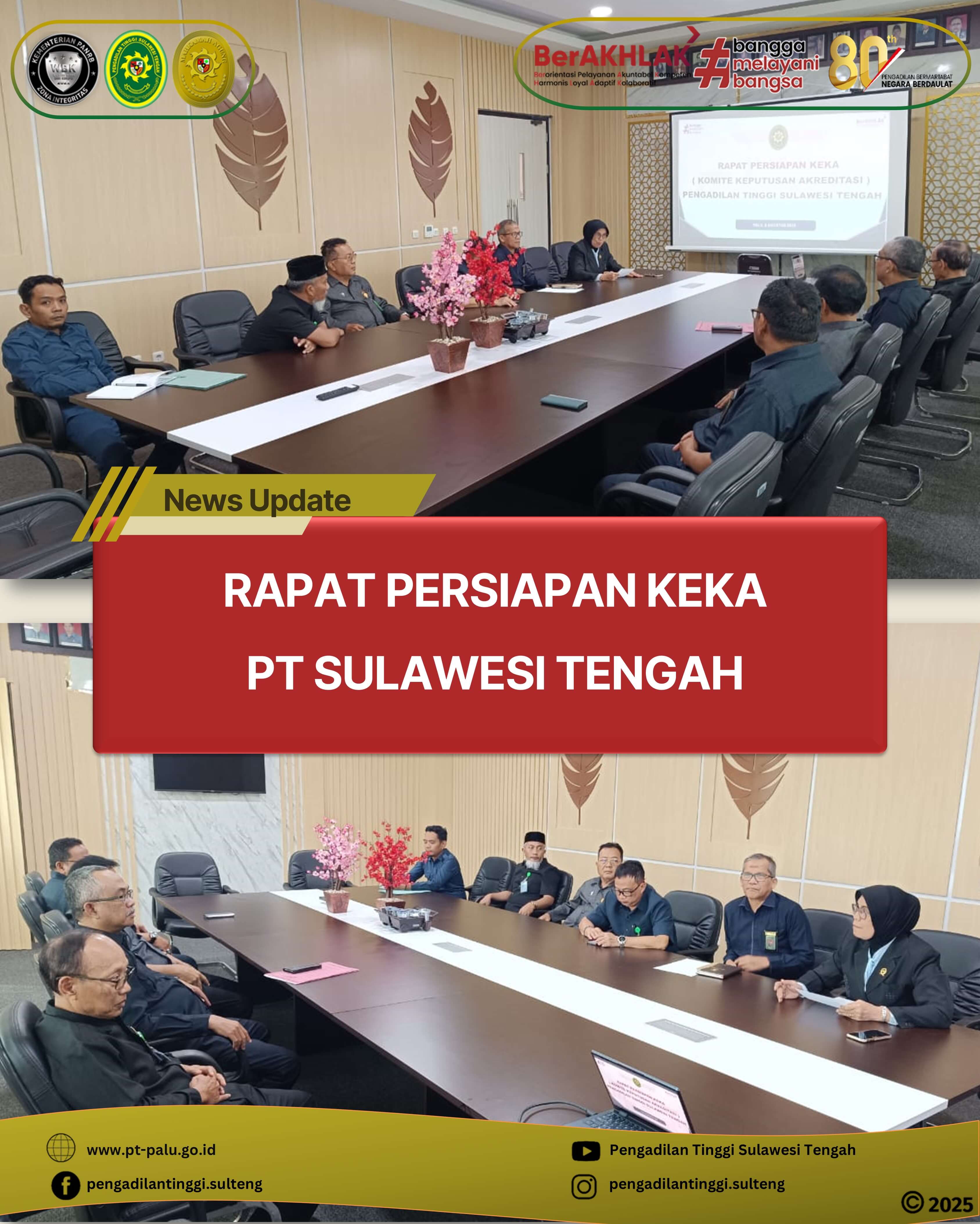 rapat persiapan keka pt sulteng 1