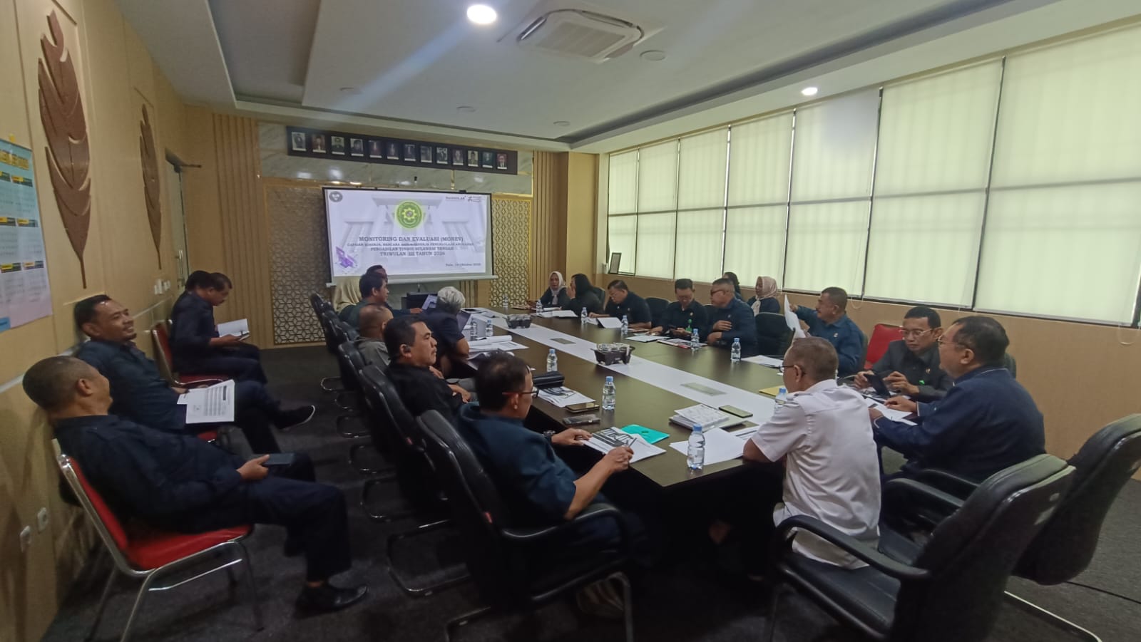 Monitoring dan Evaluasi Capaian Kinerja, Rencana Aksi dan Kinerja Pengelolaan Anggaran Triwulan III Tahun 2026...